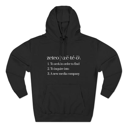 Premium Fleece Hoodie - Definition