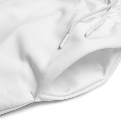 Zeteo Wide Leg Joggers - White